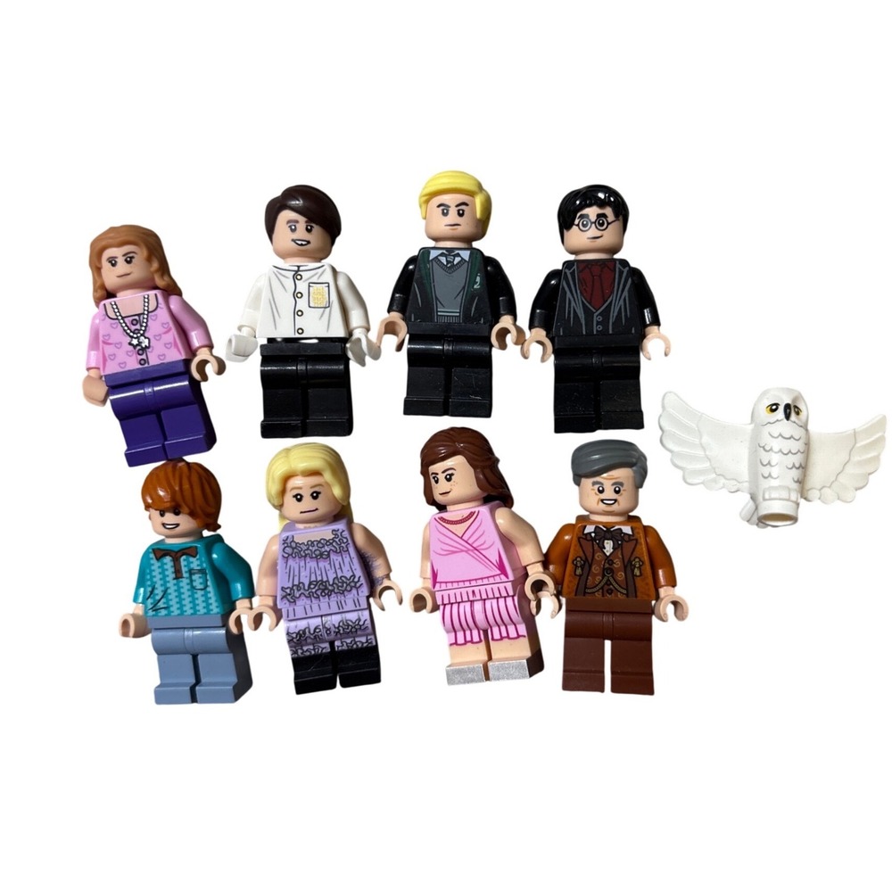 LEGO Harry Potter Hogwarts Astronomy Tower 75969 Multi Tan Excellent Minifigures - Picture 3 of 12